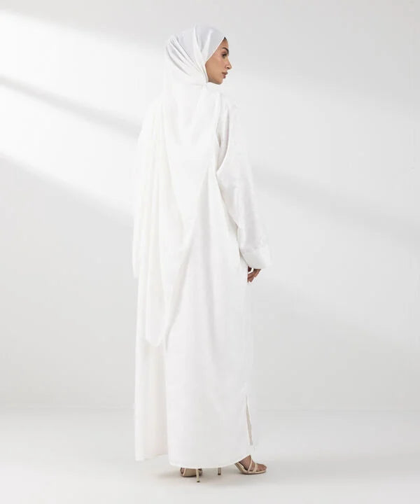 Double Layered Abaya Set 4 PCS