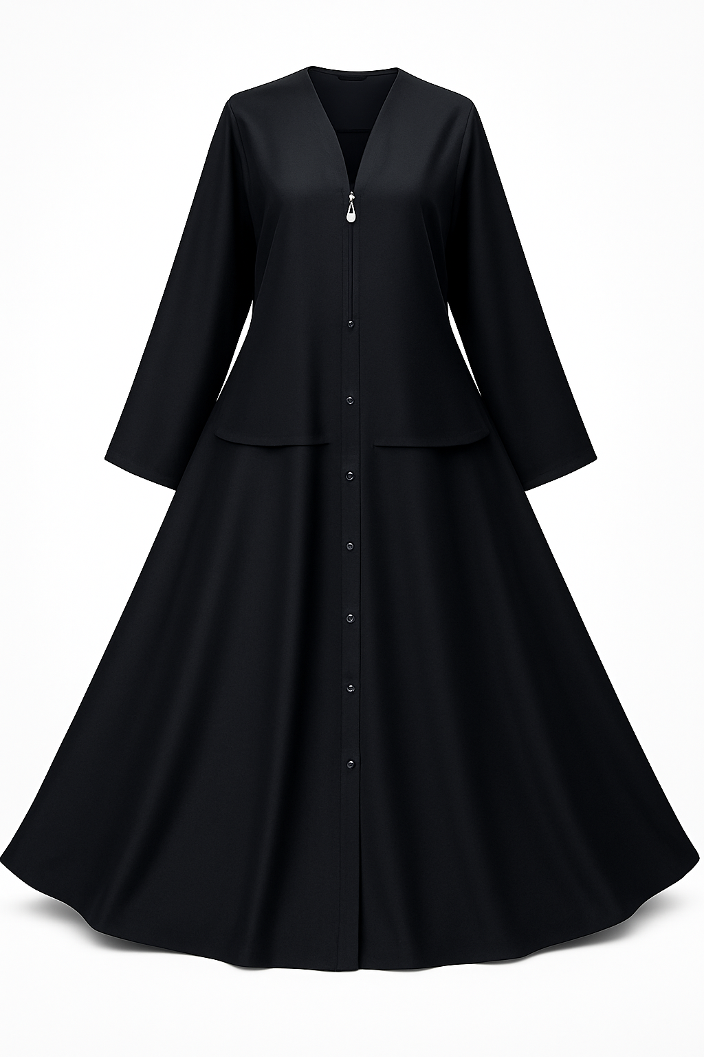 Black Umbrella shape Abaya 10 GUZ flayer