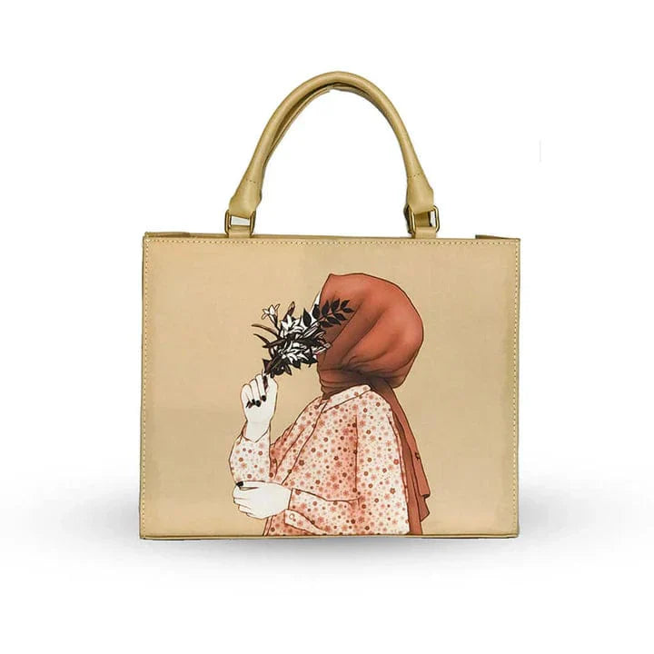 Hijab Girl Canvas Tote Bag